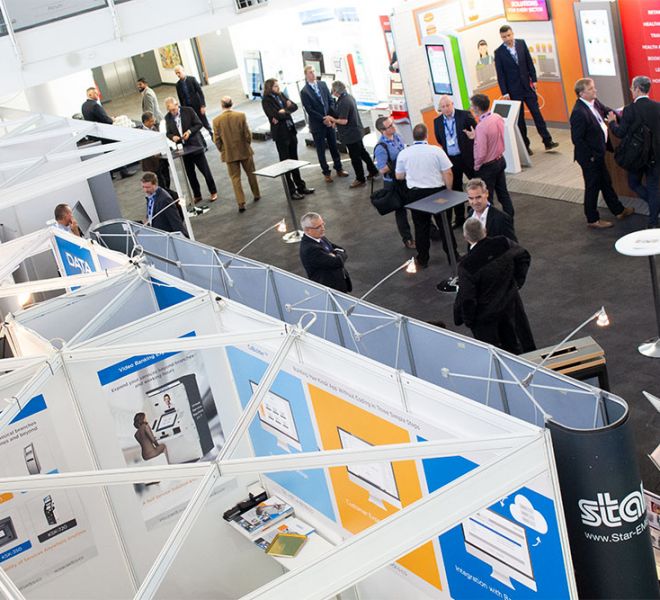 Exhibitor stands