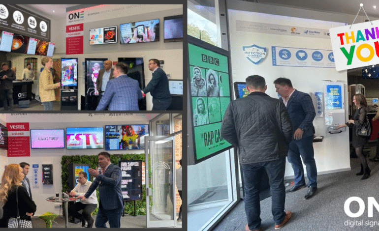 One Digital Signage gear up for continued growth with trade showroom grand opening