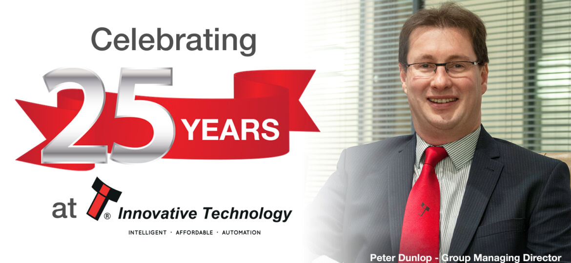 Group Managing Director Peter Dunlop celebrates 25 years at ITL