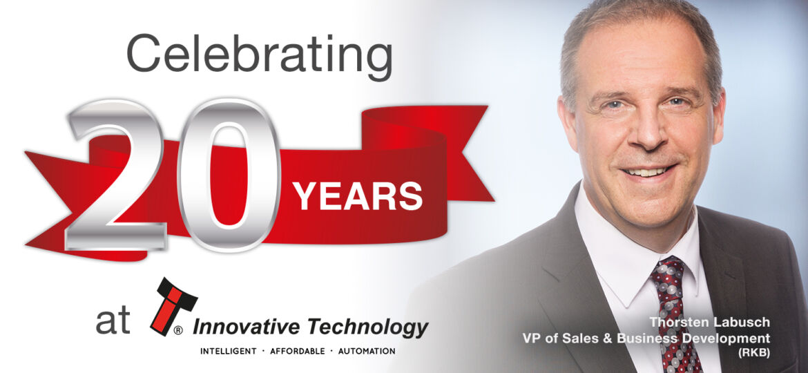 VP of Sales & Business Development for ITL celebrates 20-year milestone