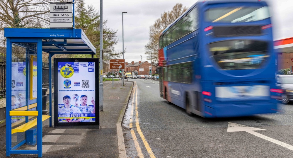 Vandalised' bus stop is latest Wonderbra ad